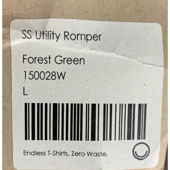 For Days Short Sleeve Utility Romper - Picture 7 of 7